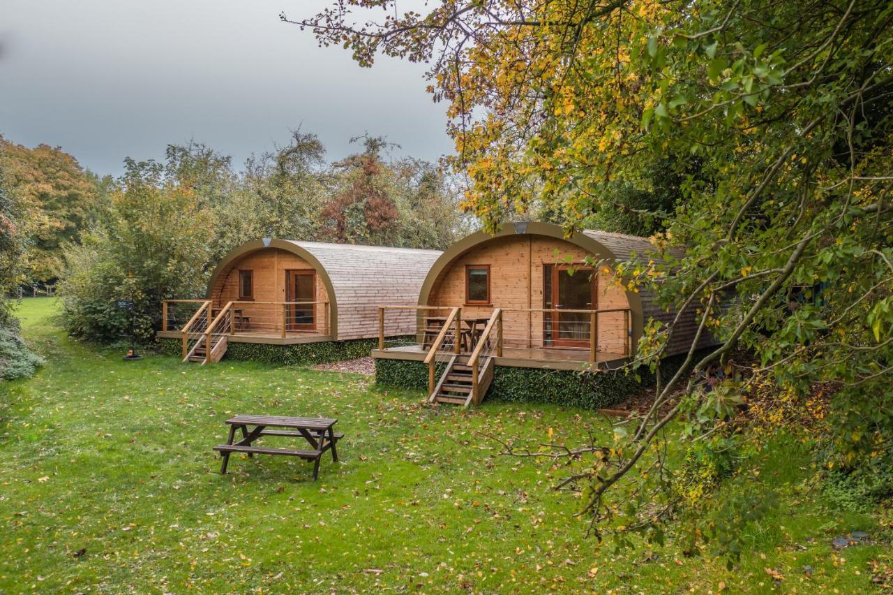 Cosy And Eco-Friendly Cabins Next To 16Th Century Pub Newmarket  Exteriör bild